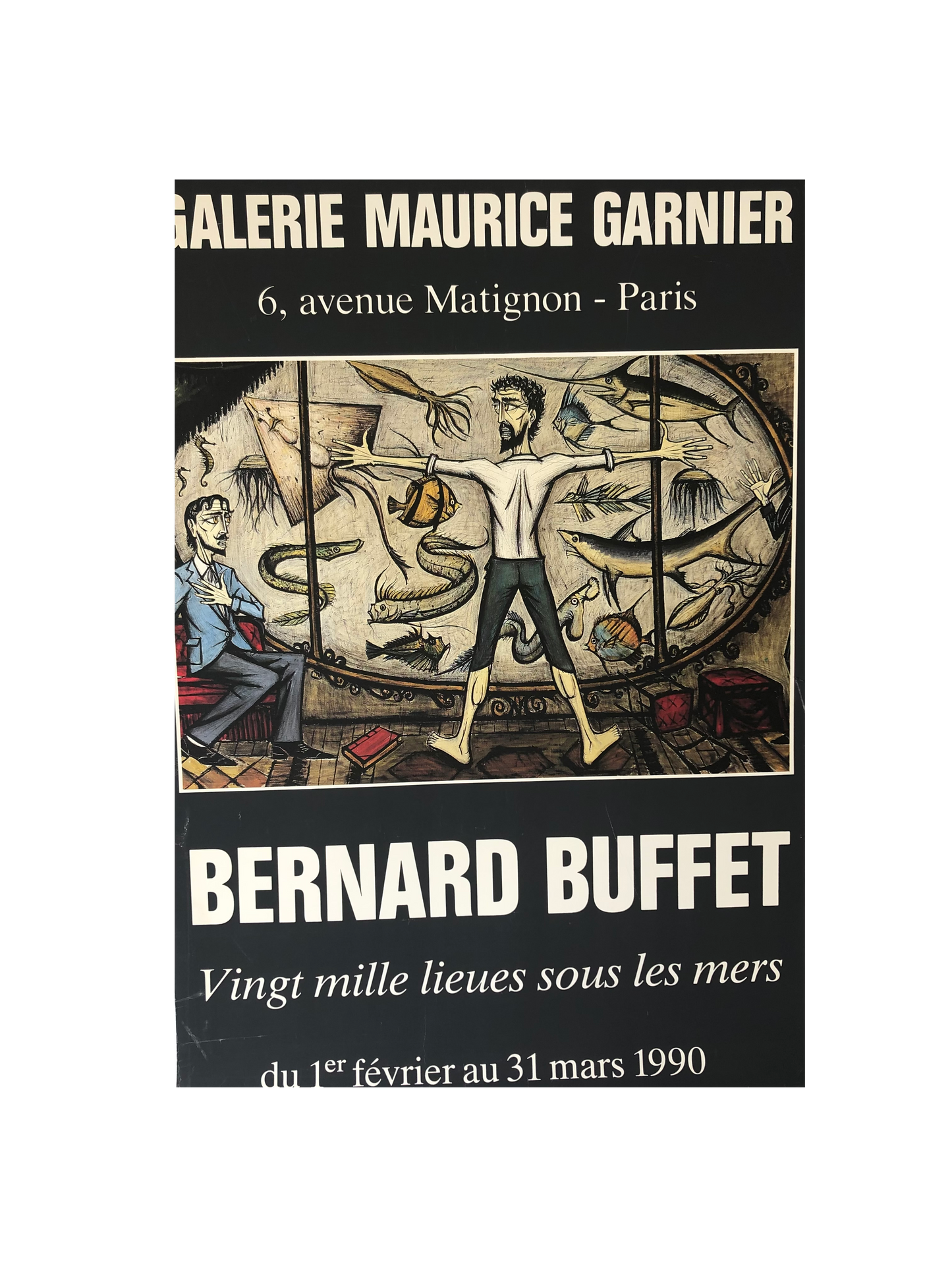 Bernard Buffet Exhibition Poster