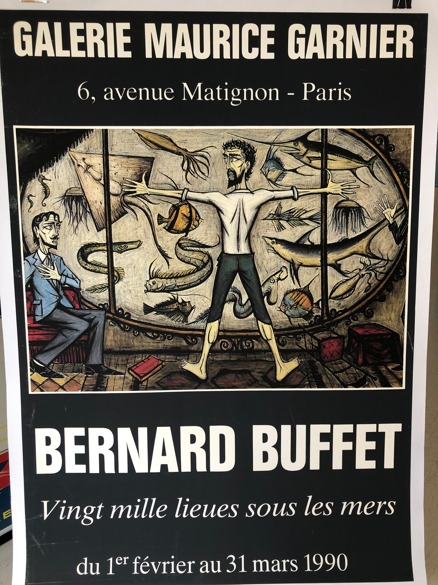 Bernard Buffet Exhibition Poster