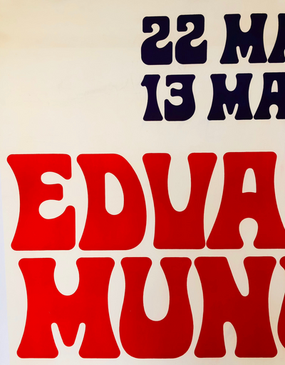 Edvard Munch Modern Art Exhibition '74