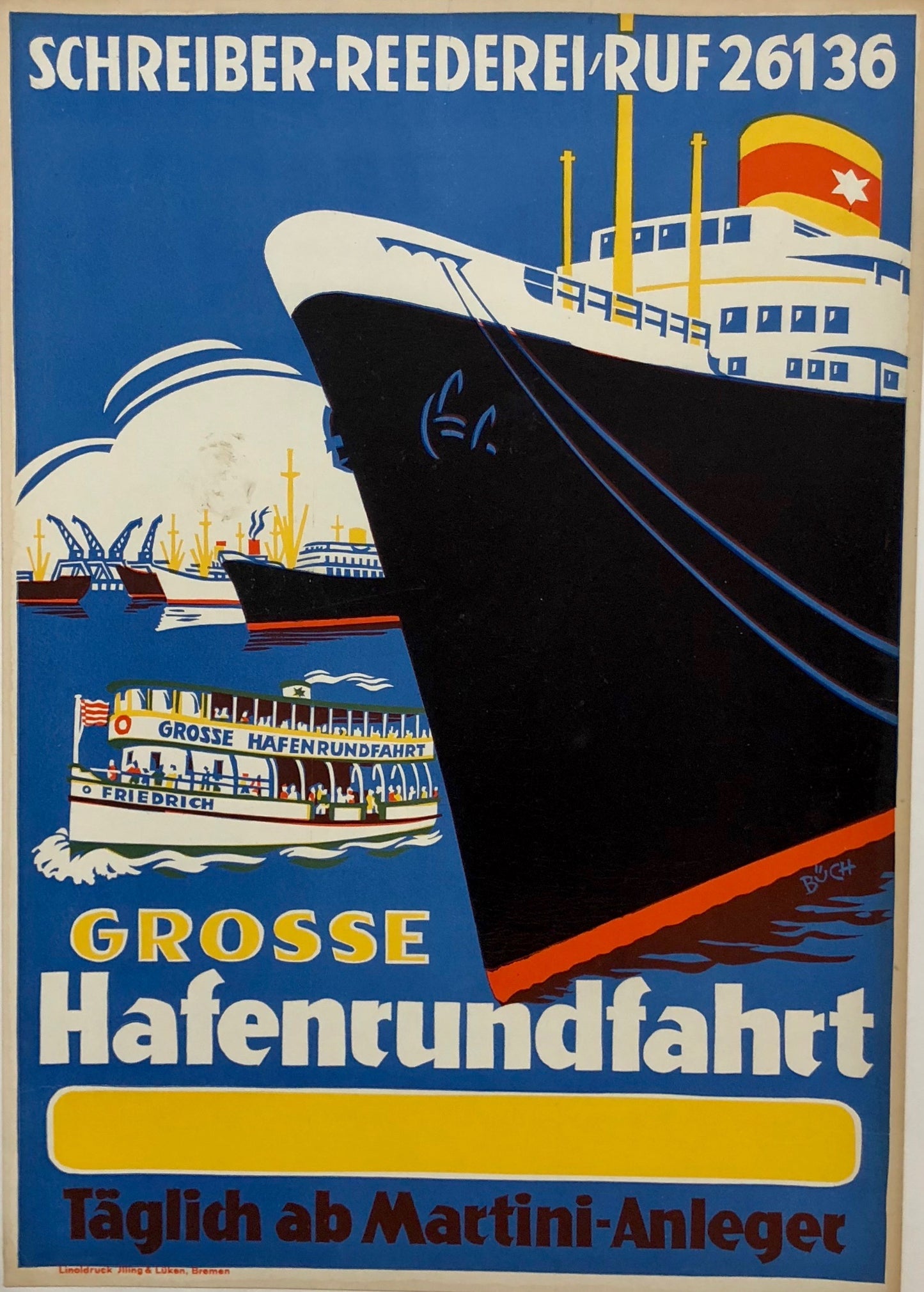 Grosse Hafenrundefahrt by Büch