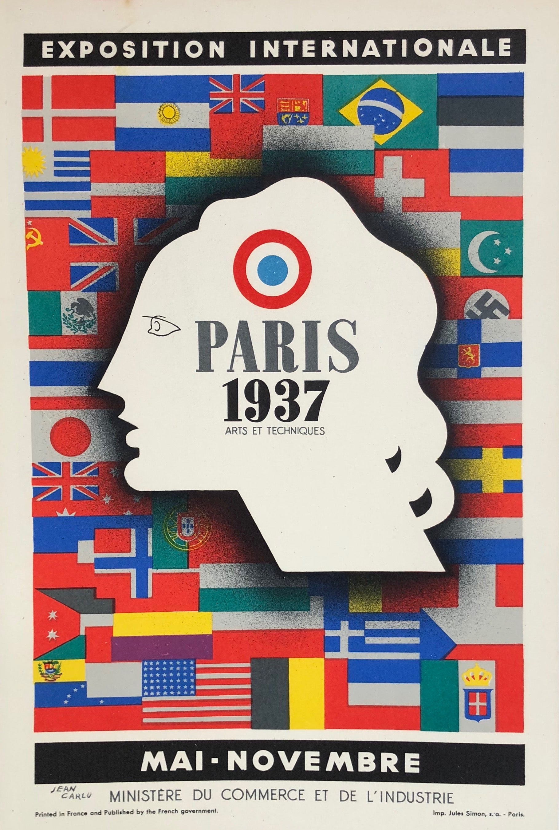 Foire Paris by Jean Colin - Vintage Posters