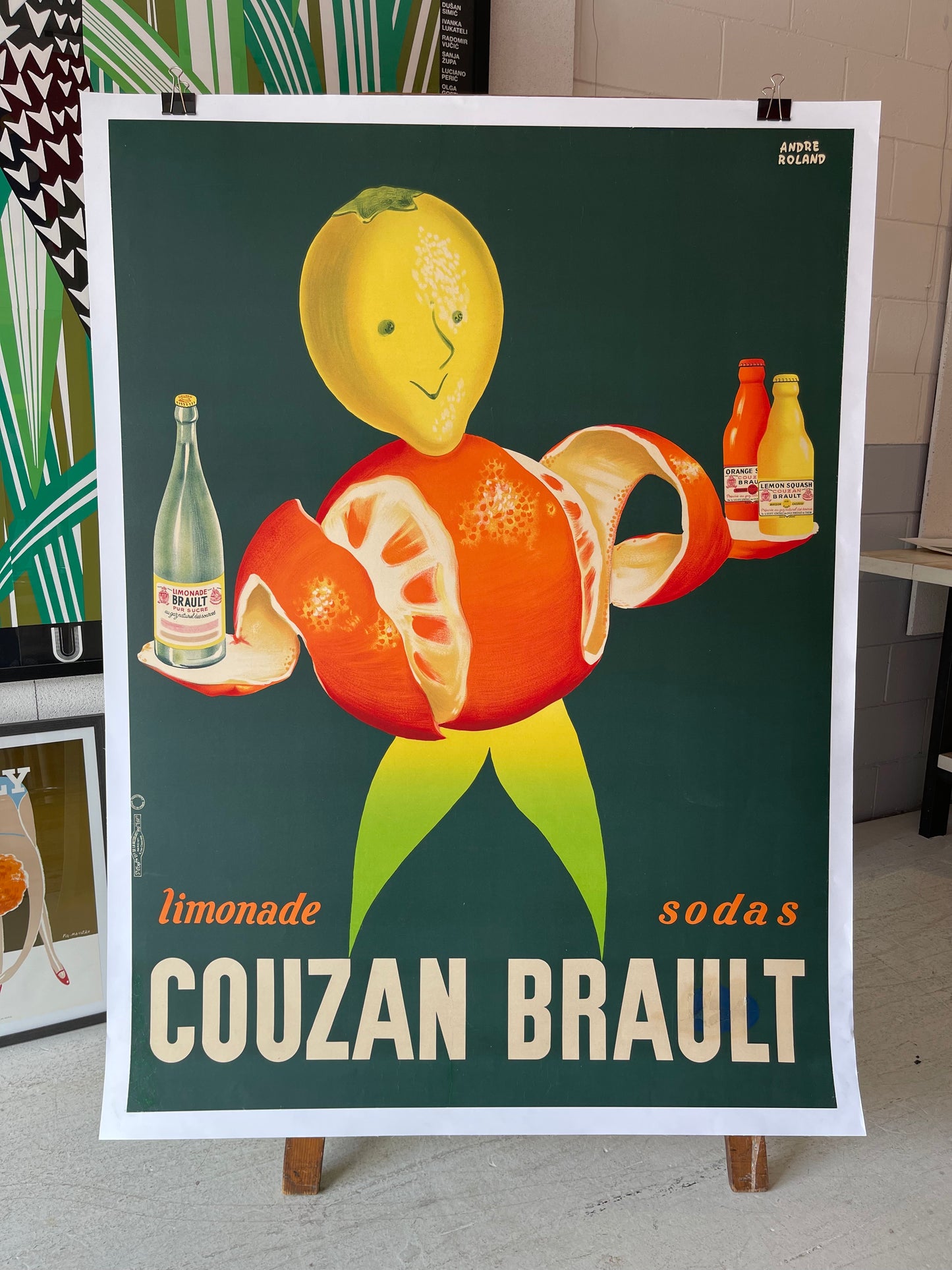 Couzon Brault Lemonade Soda Advert by Andre Roland