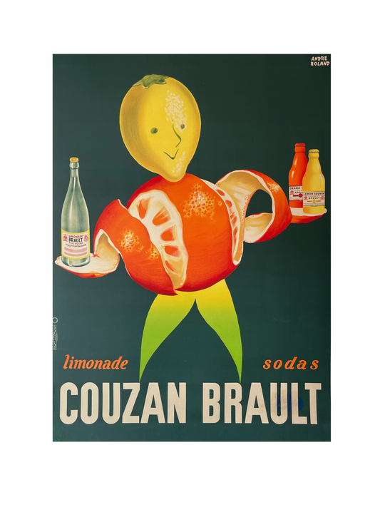 Couzon Brault Lemonade Soda Advert by Andre Roland
