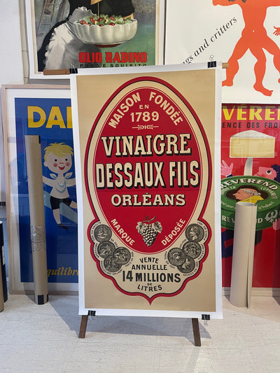 French Vinegar Advertisement