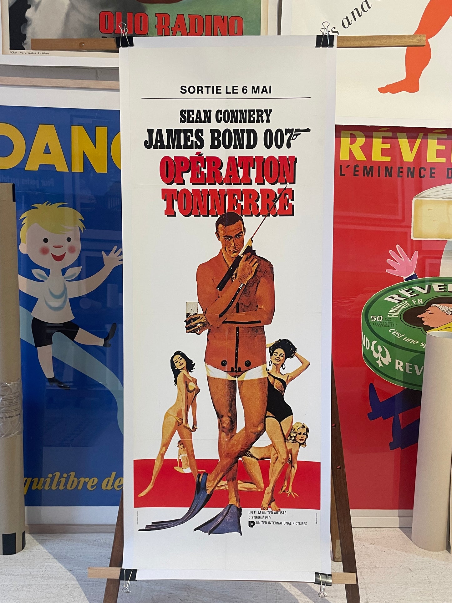 007 Bond 'Thunderball' Original Film Poster