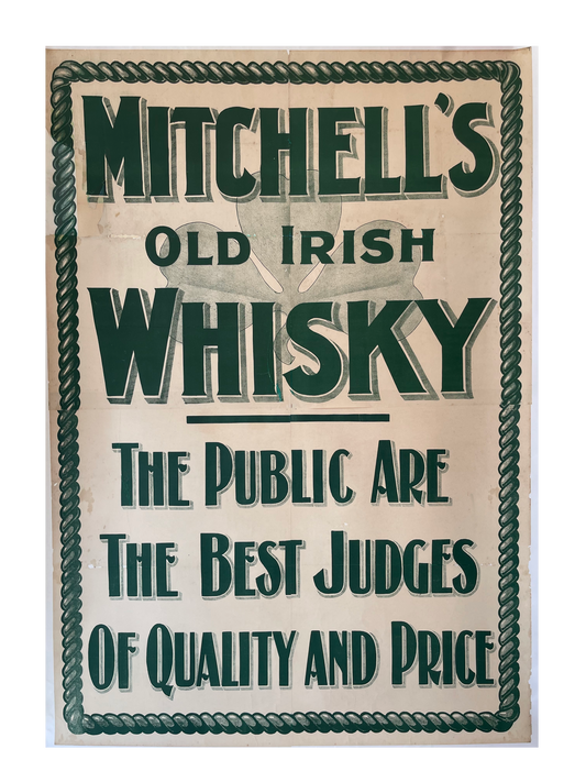 Mitchell's Old Irish Whiskey Advert
