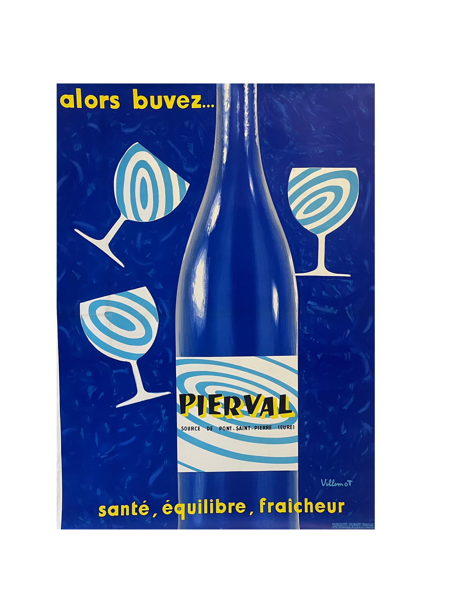 Pierval Mineral Water by Villemot