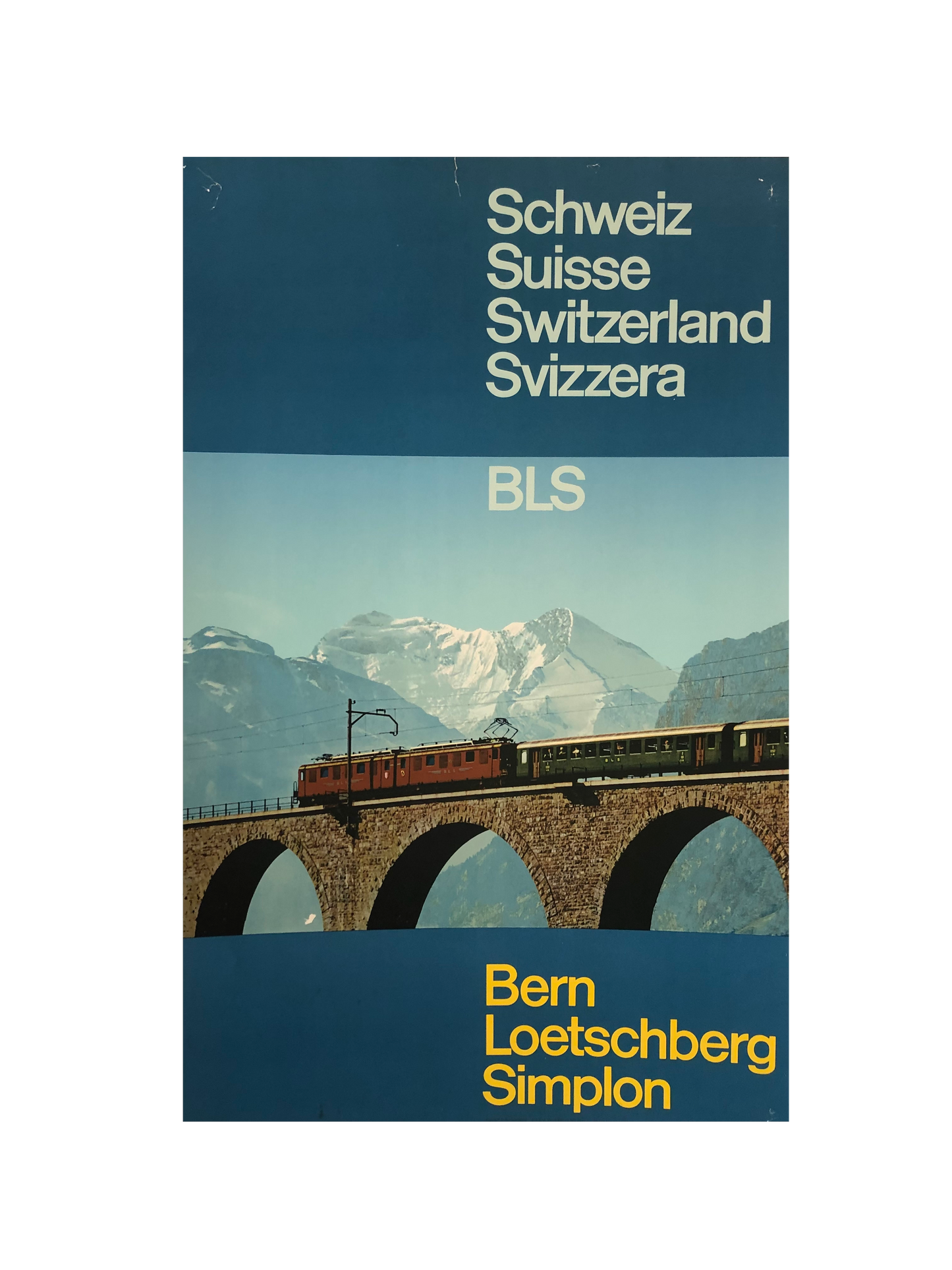Bern Loetschberg Simplon Suisse BLS by Meyer Henn