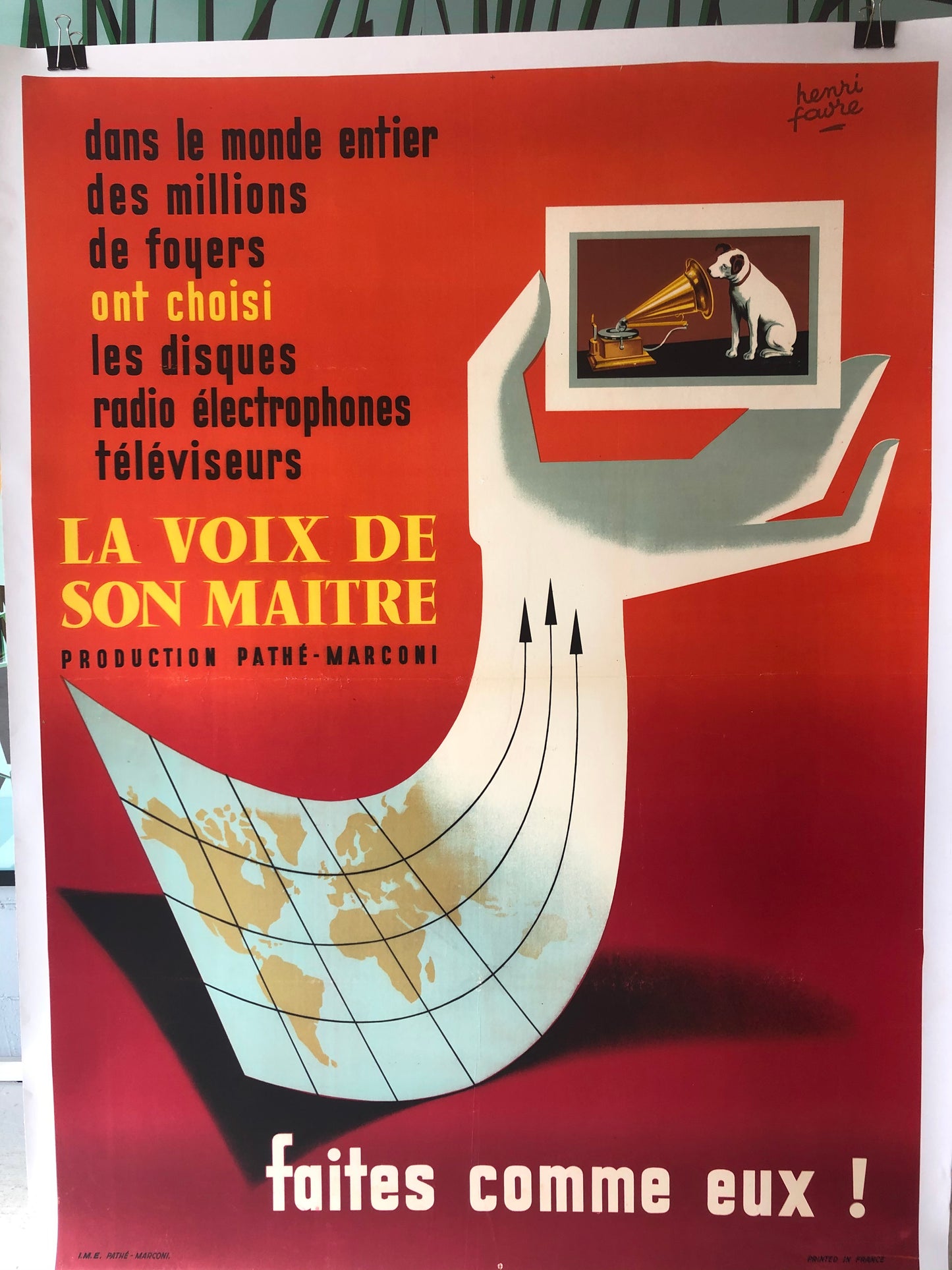 Pathe Marconi Advertisement