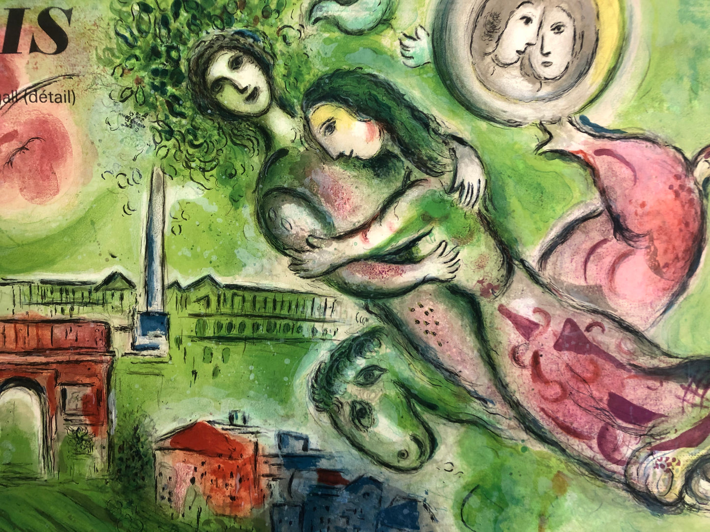 Chagall Paris Opera Poster