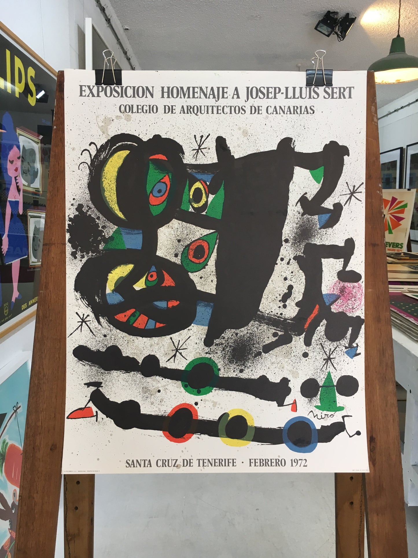 Exposicion Homenaje by Joan Miro