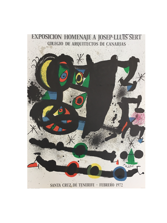 Exposicion Homenaje by Joan Miro