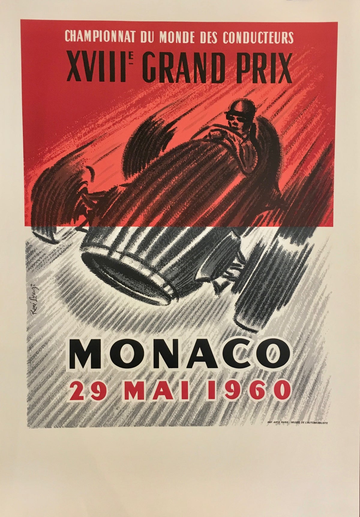 Monaco 1960 by René Lorenzi