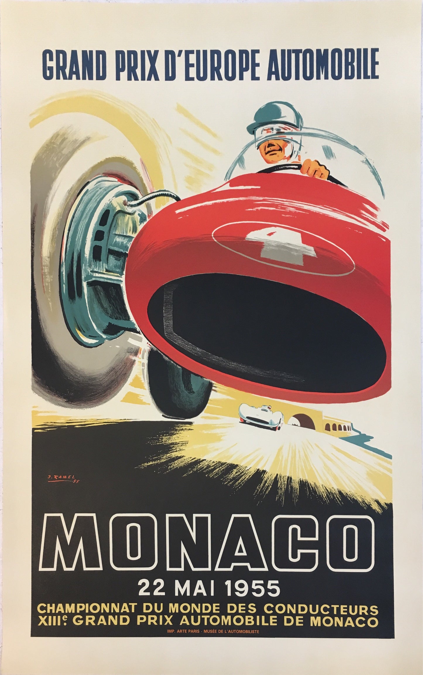 Monaco 1955 by J.Ramel