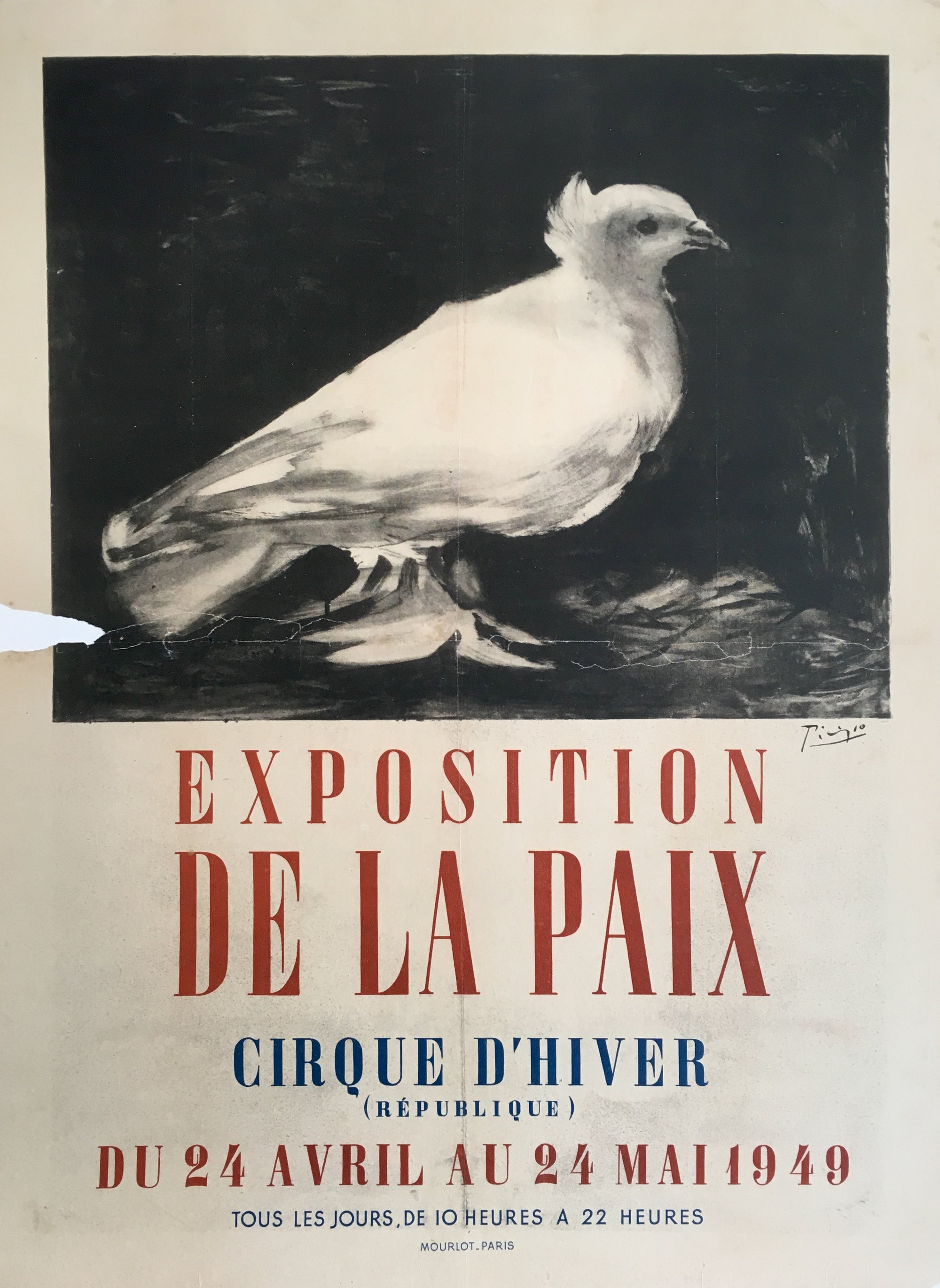 Exposition De La Paix by Picasso