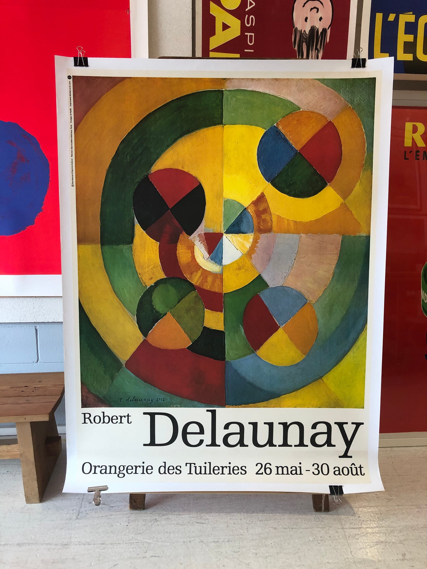 Robert Delaunay 1976 Exhibition Poster
