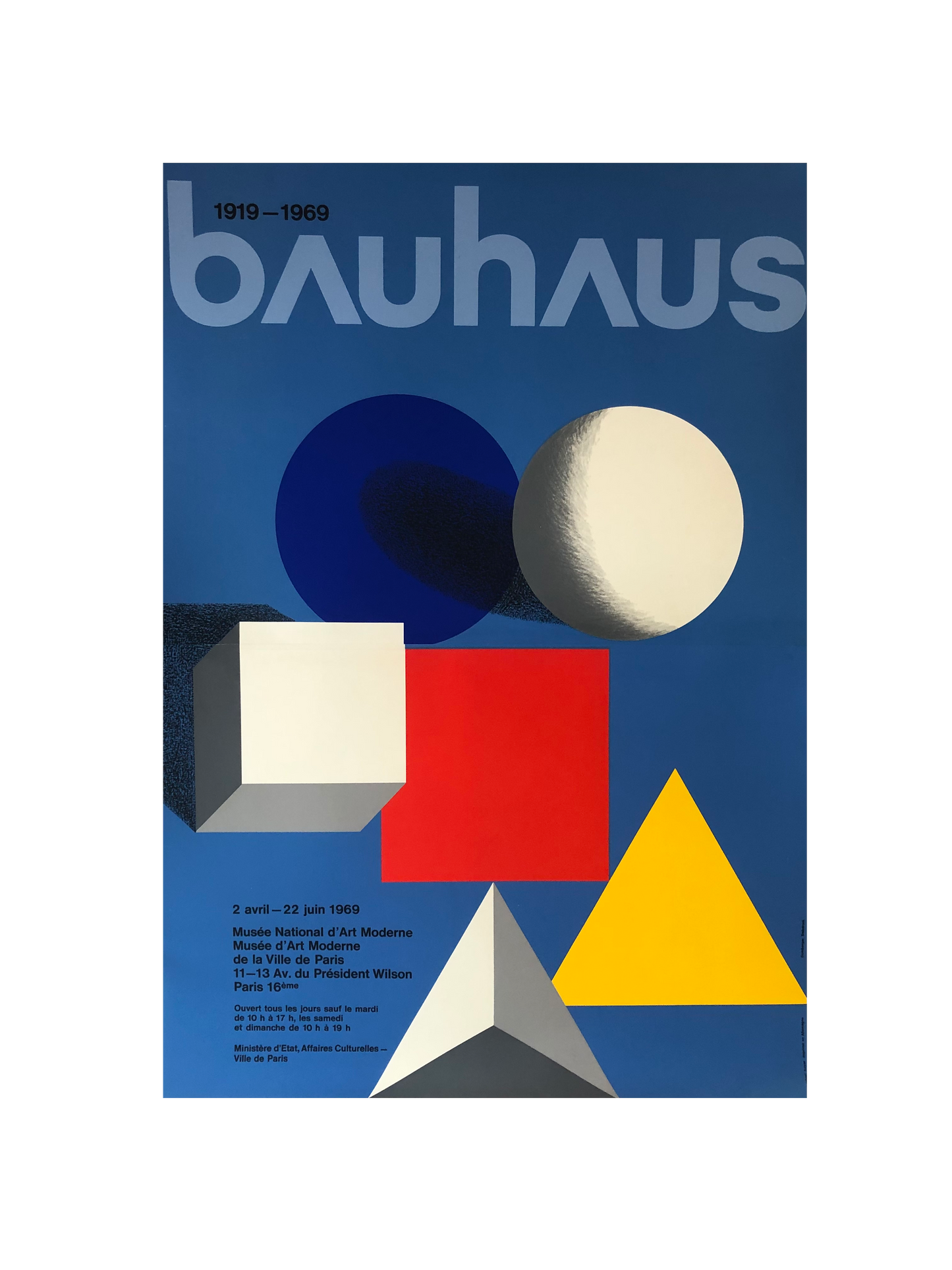 Bauhaus Exhibition Poster 1969