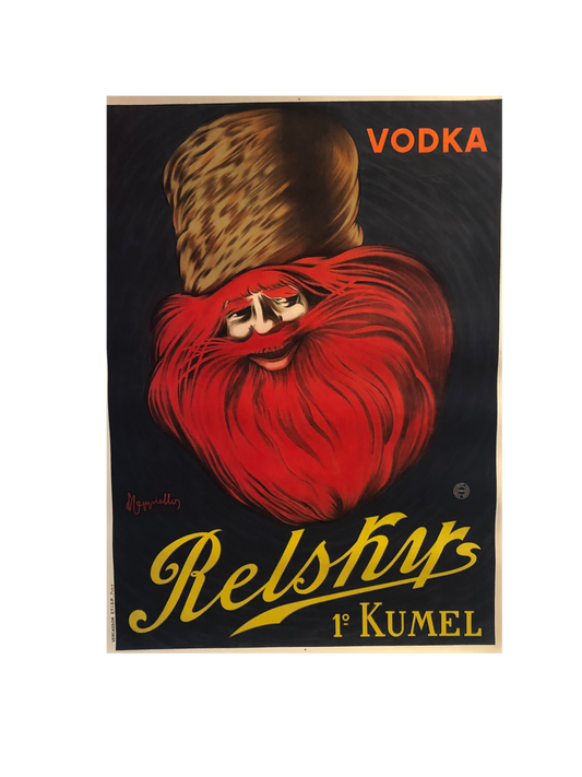 Vodka Relsky by Cappiello