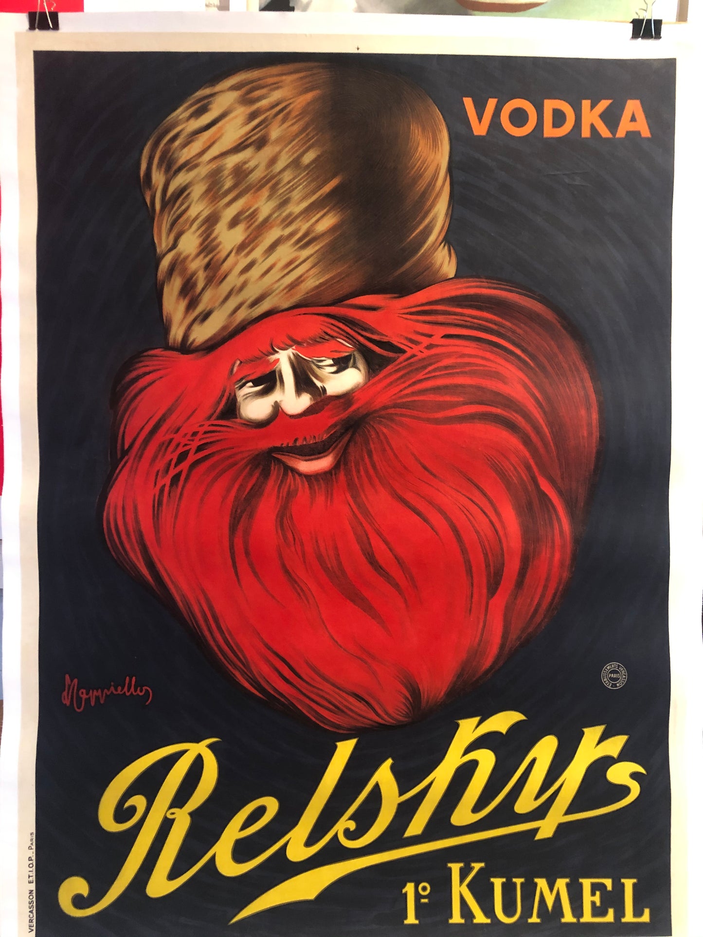 Vodka Relsky by Cappiello