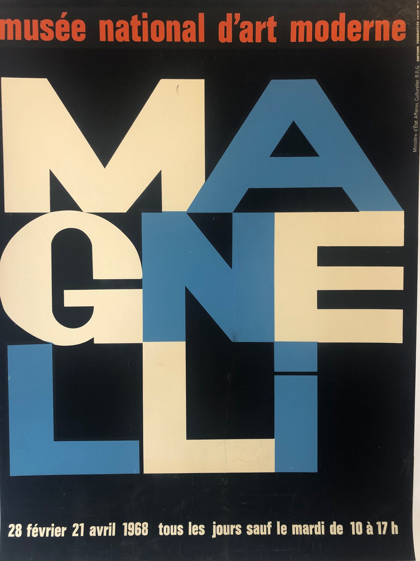 Magnelli Exhibition Poster