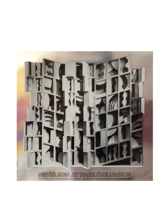 1977 After Louise Nevelson 'At Pace/ Columbus (Silver)'