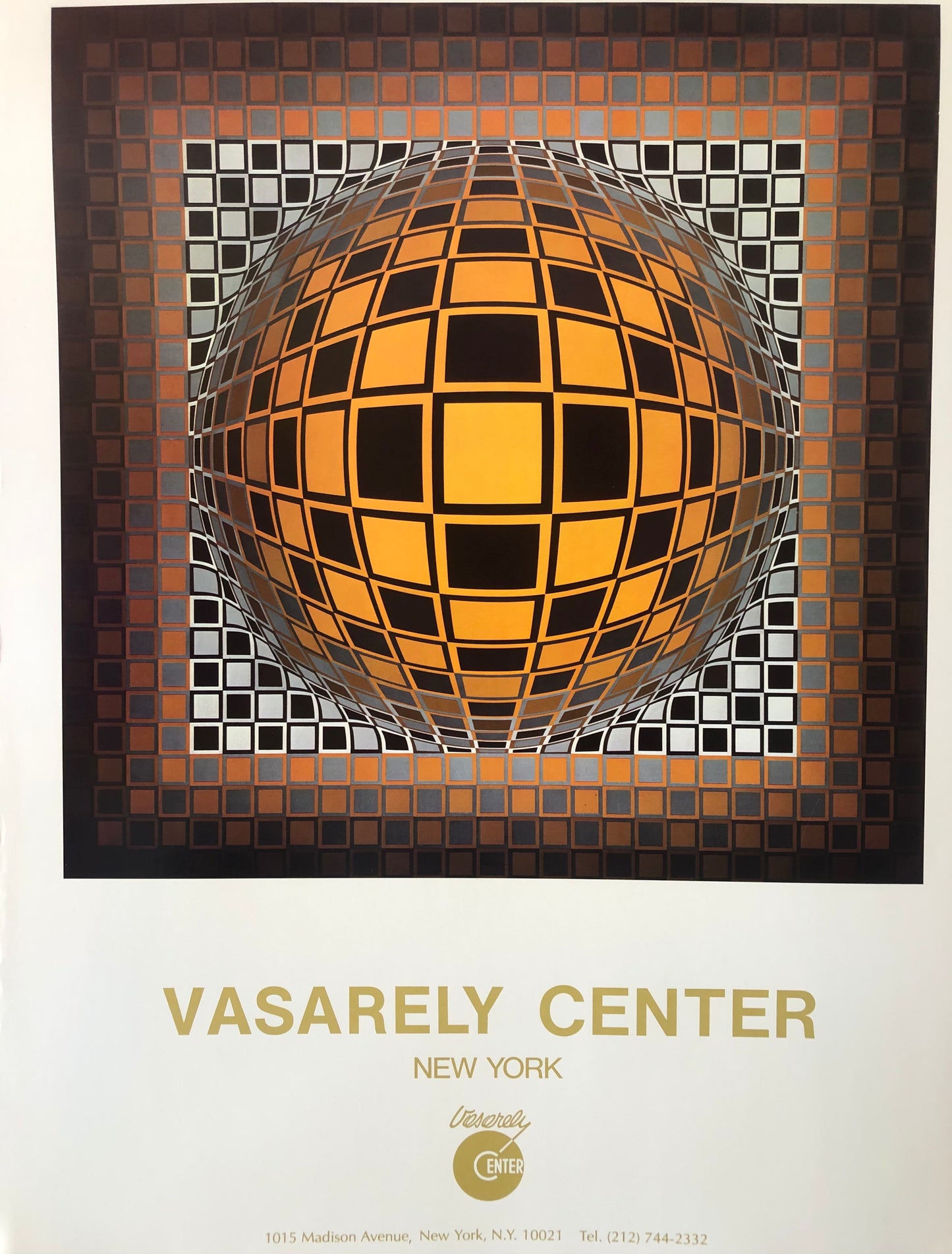Vasarely Centre Gallery Poster