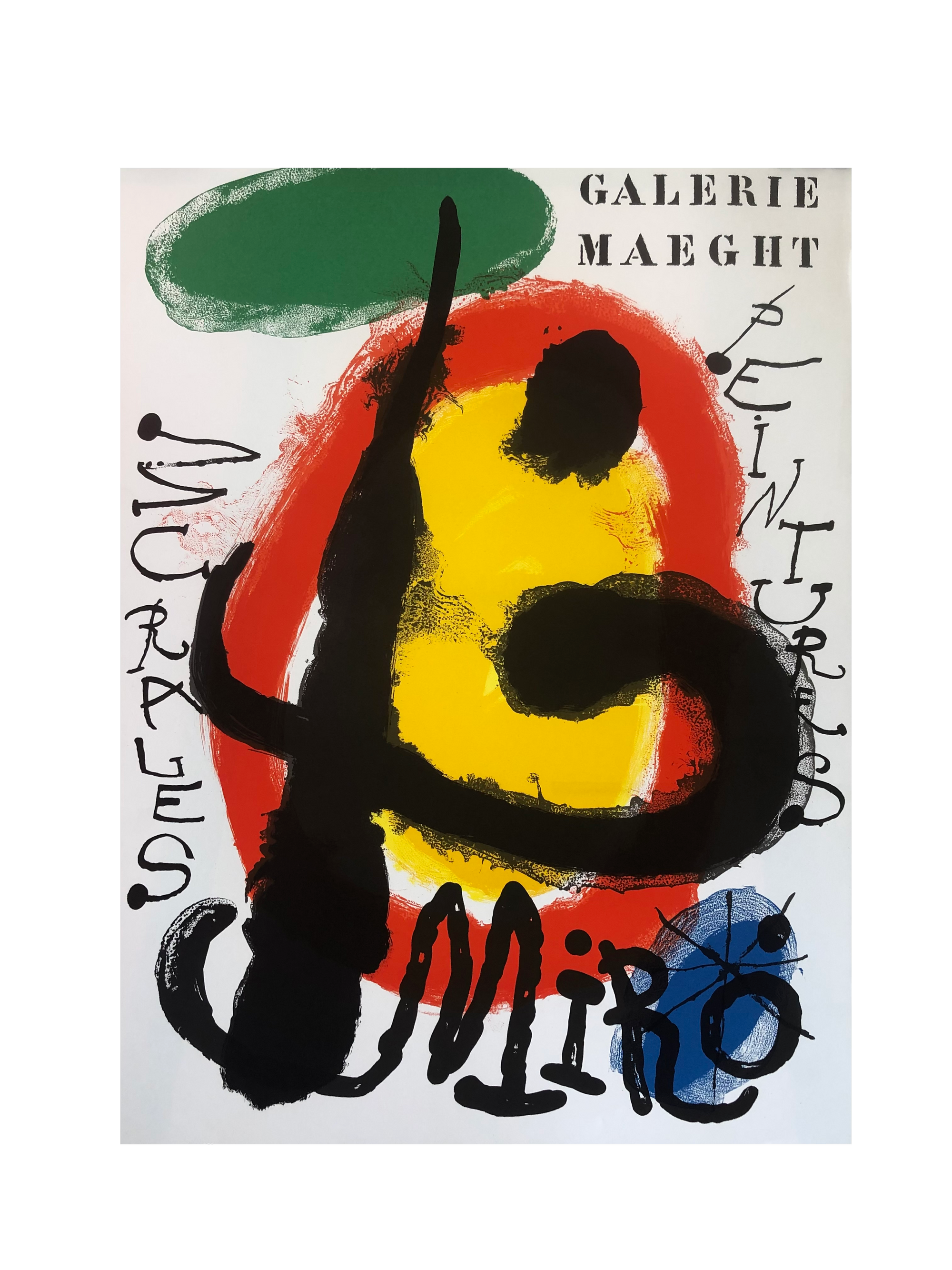 Galerie Maeght Miro Exhibition Poster