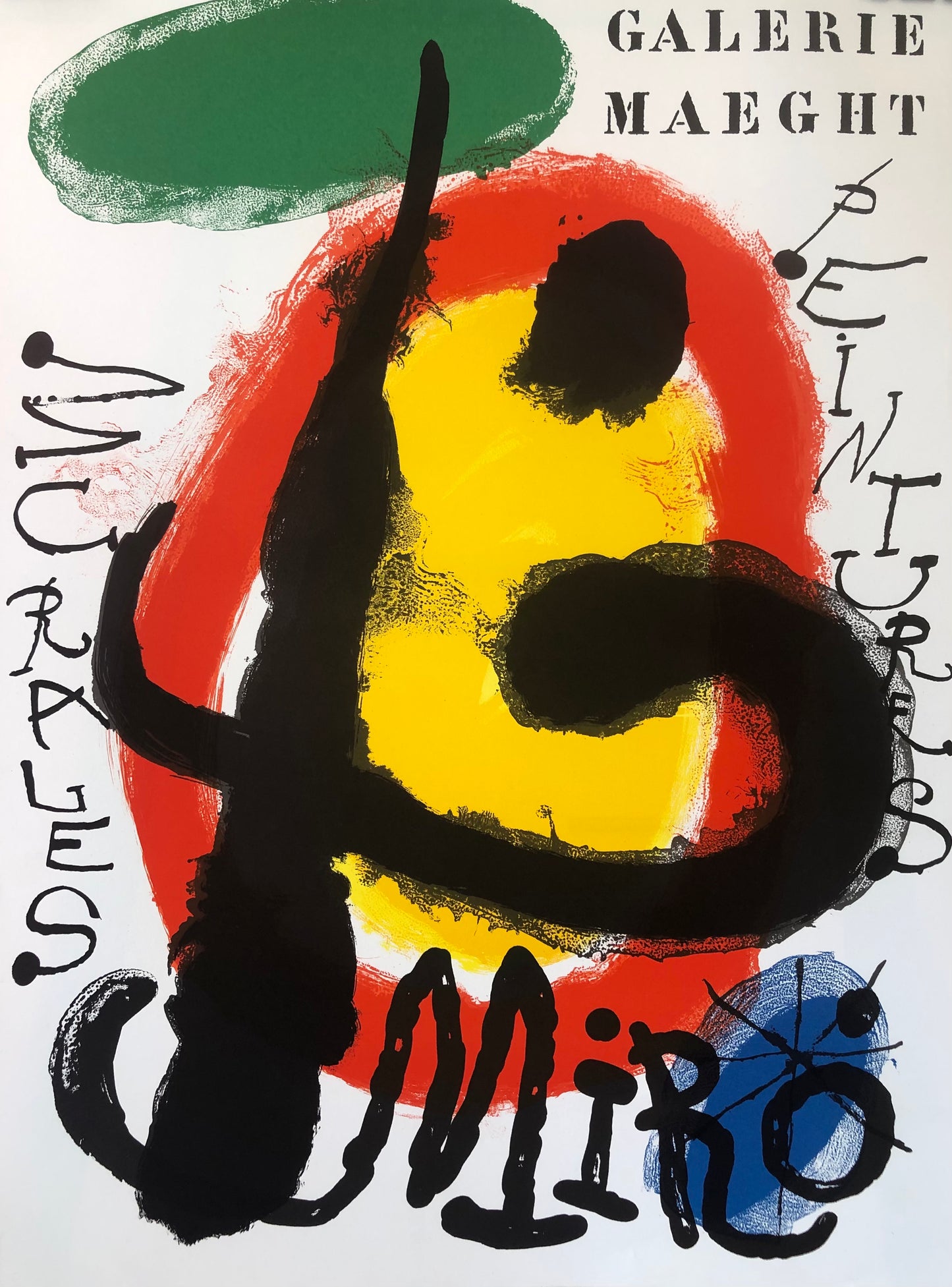 Galerie Maeght Miro Exhibition Poster