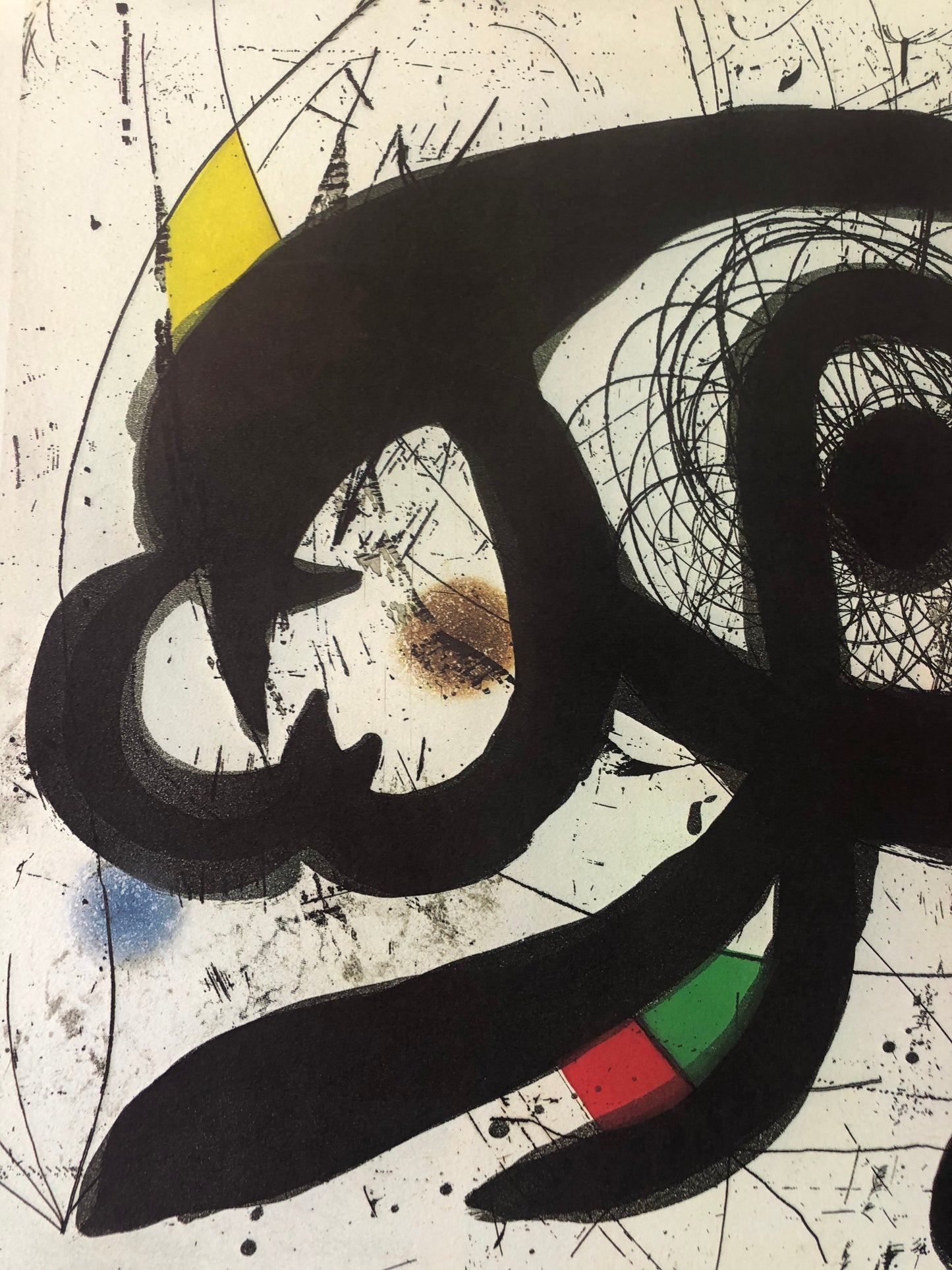 Miro at Pace/ Columbus Exhibition Poster