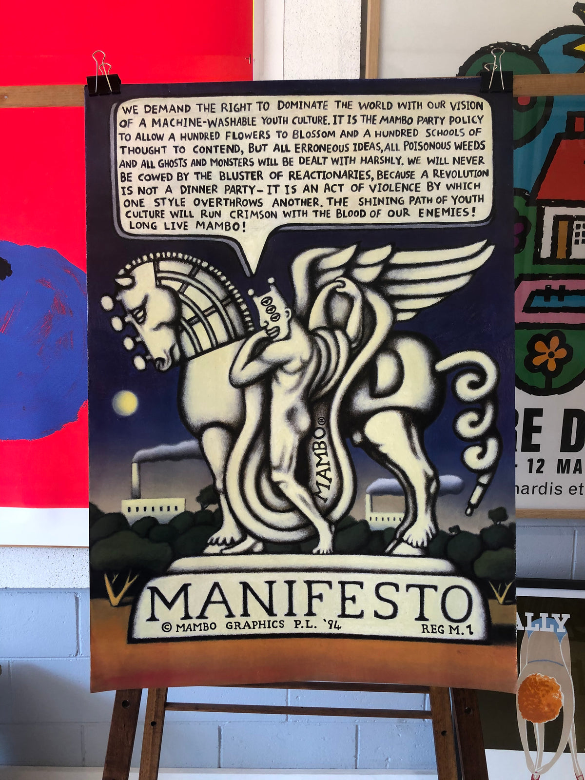 Mambo Manifesto Original Poster