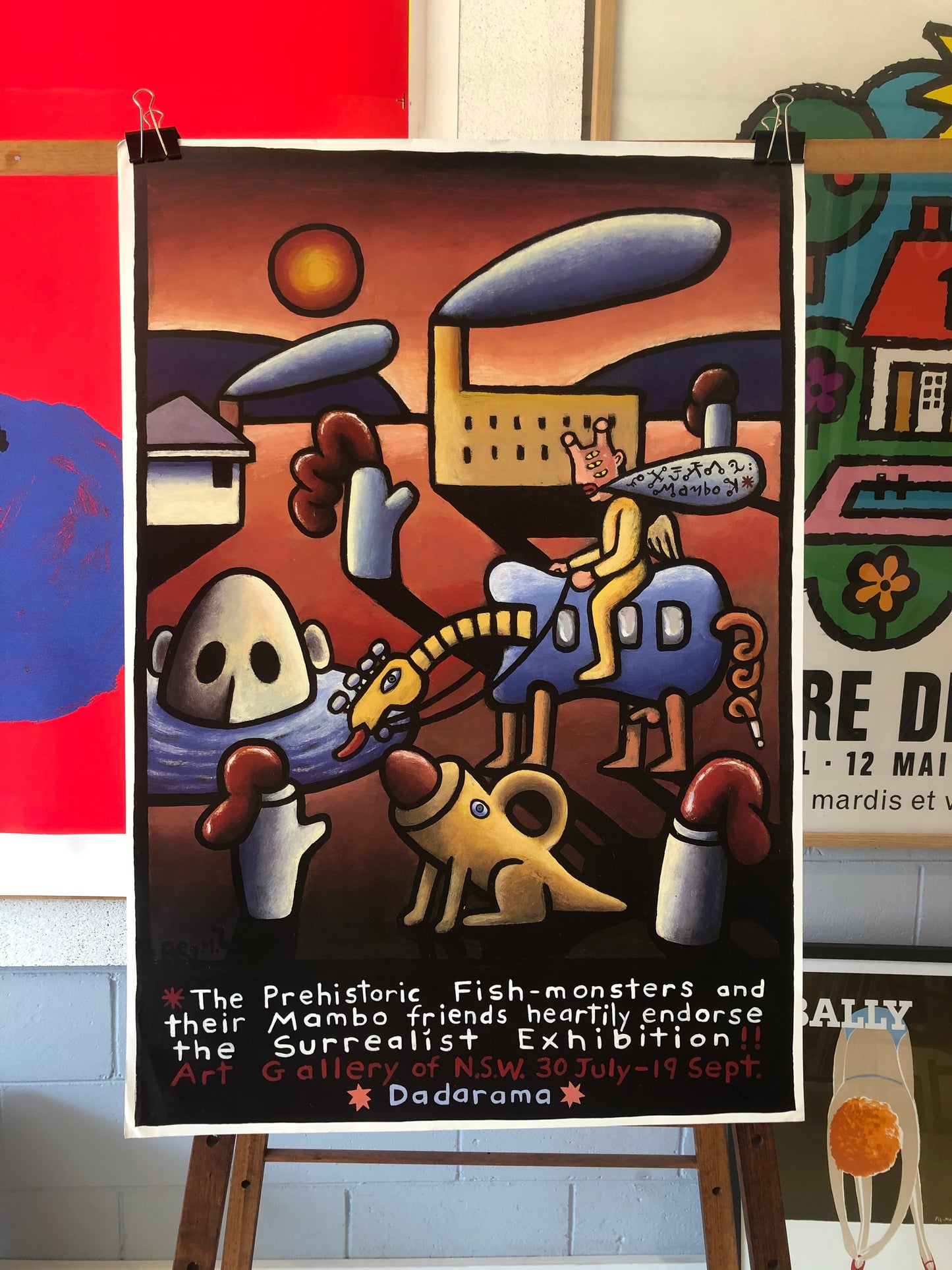 Mambo Exhibition Poster, Art Gallery of NSW