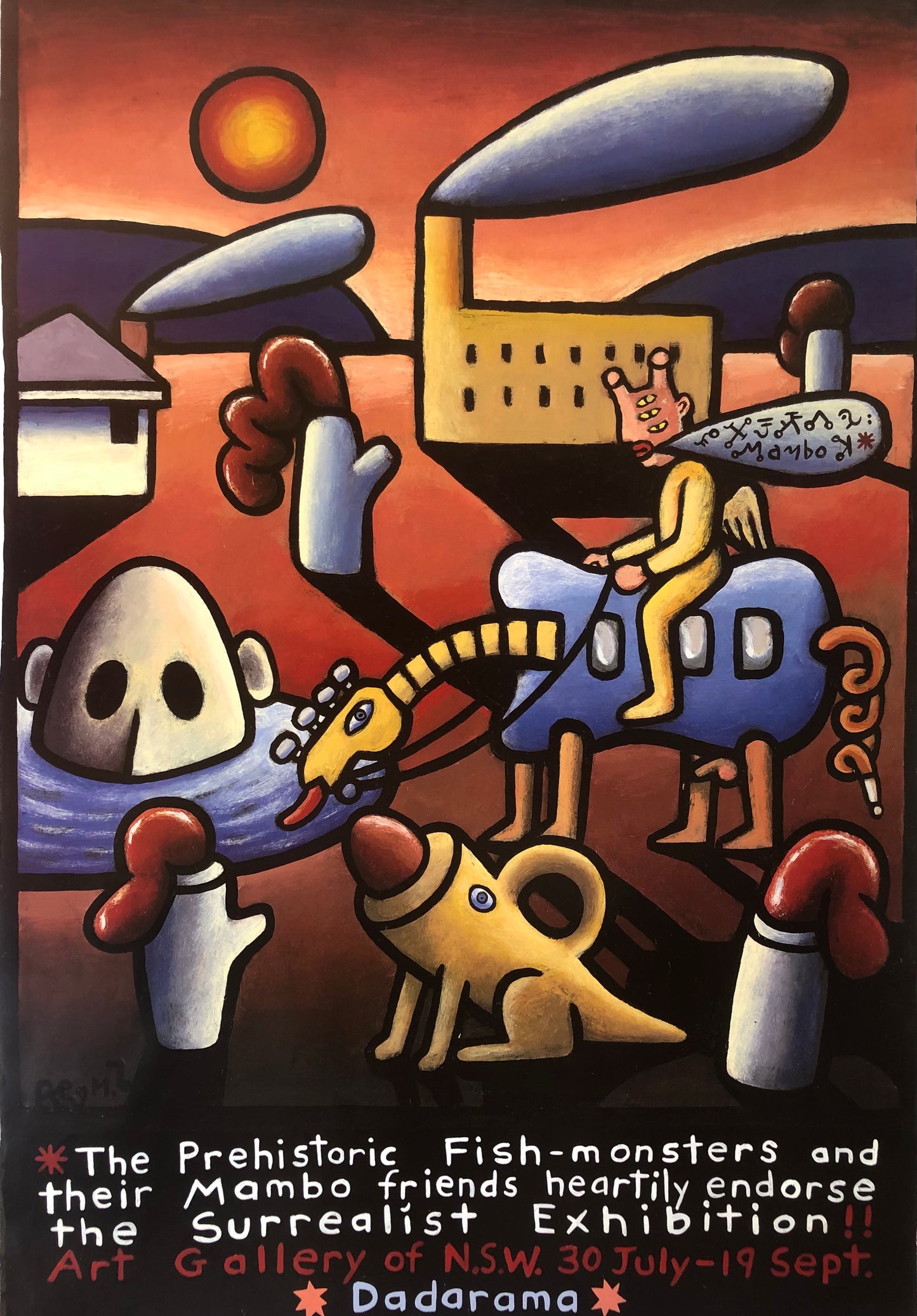 Mambo Exhibition Poster, Art Gallery of NSW