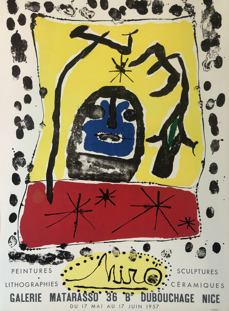 Galerie Matarasso by Joan Miro, 1957