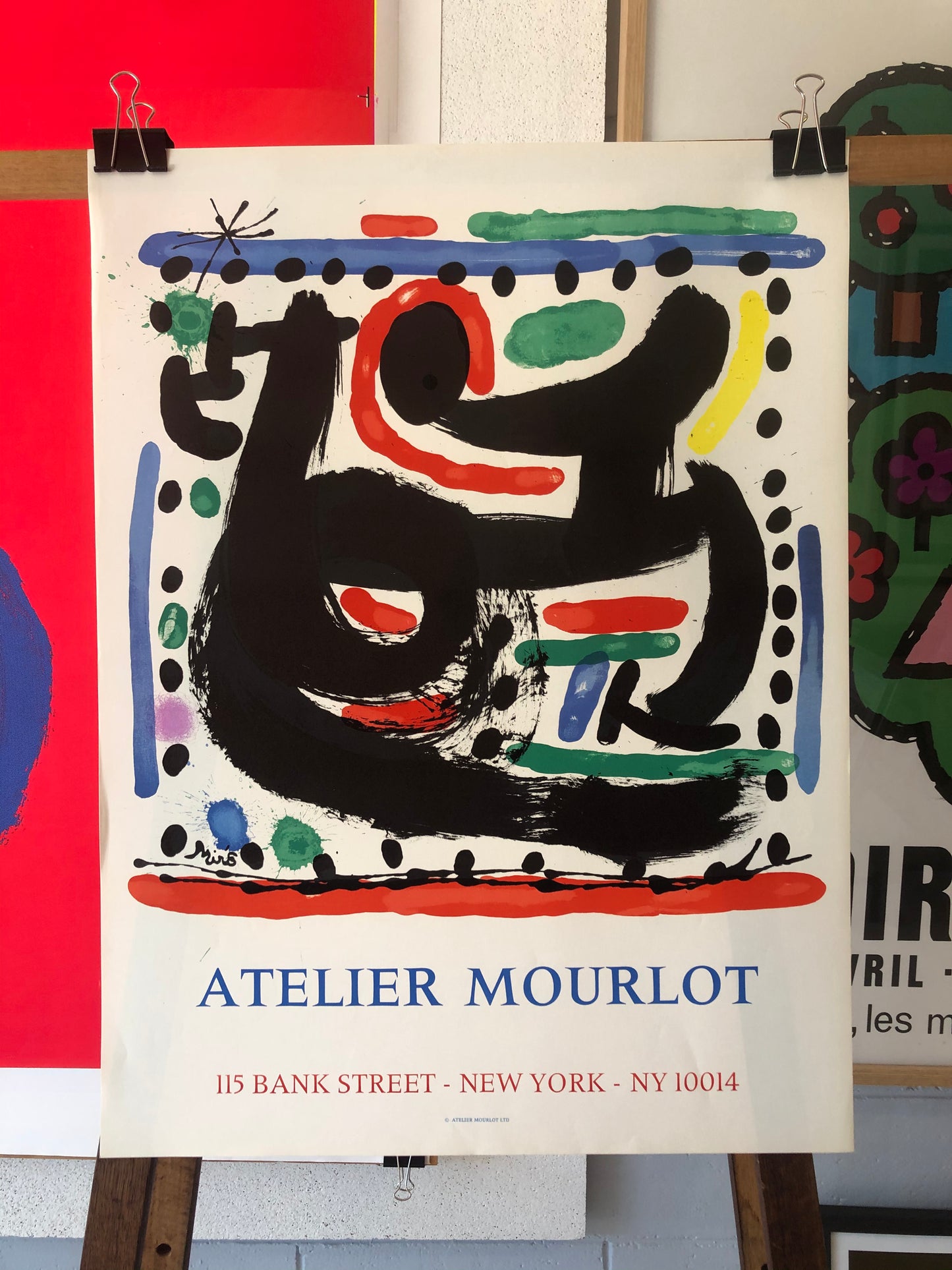 Atelier Mourlot, Miro Lithograph
