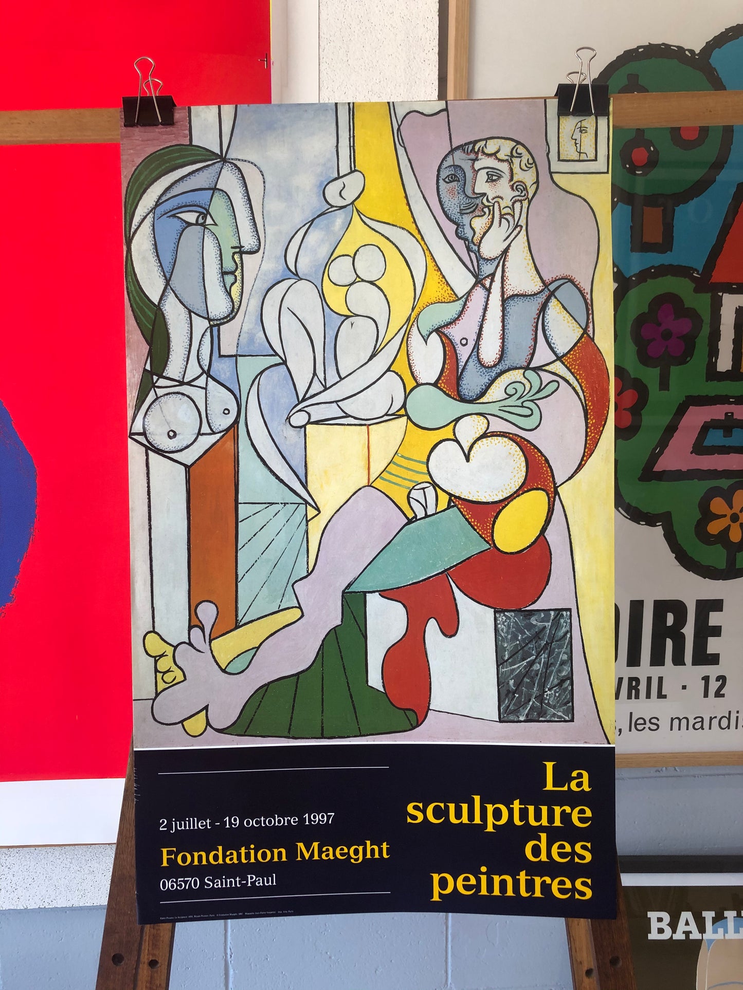 Picasso 'La Sculpture des Peintres', Foundation Maeght Exhibition Poster