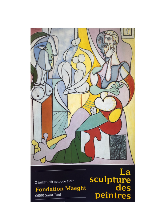 Picasso 'La Sculpture des Peintres', Foundation Maeght Exhibition Poster