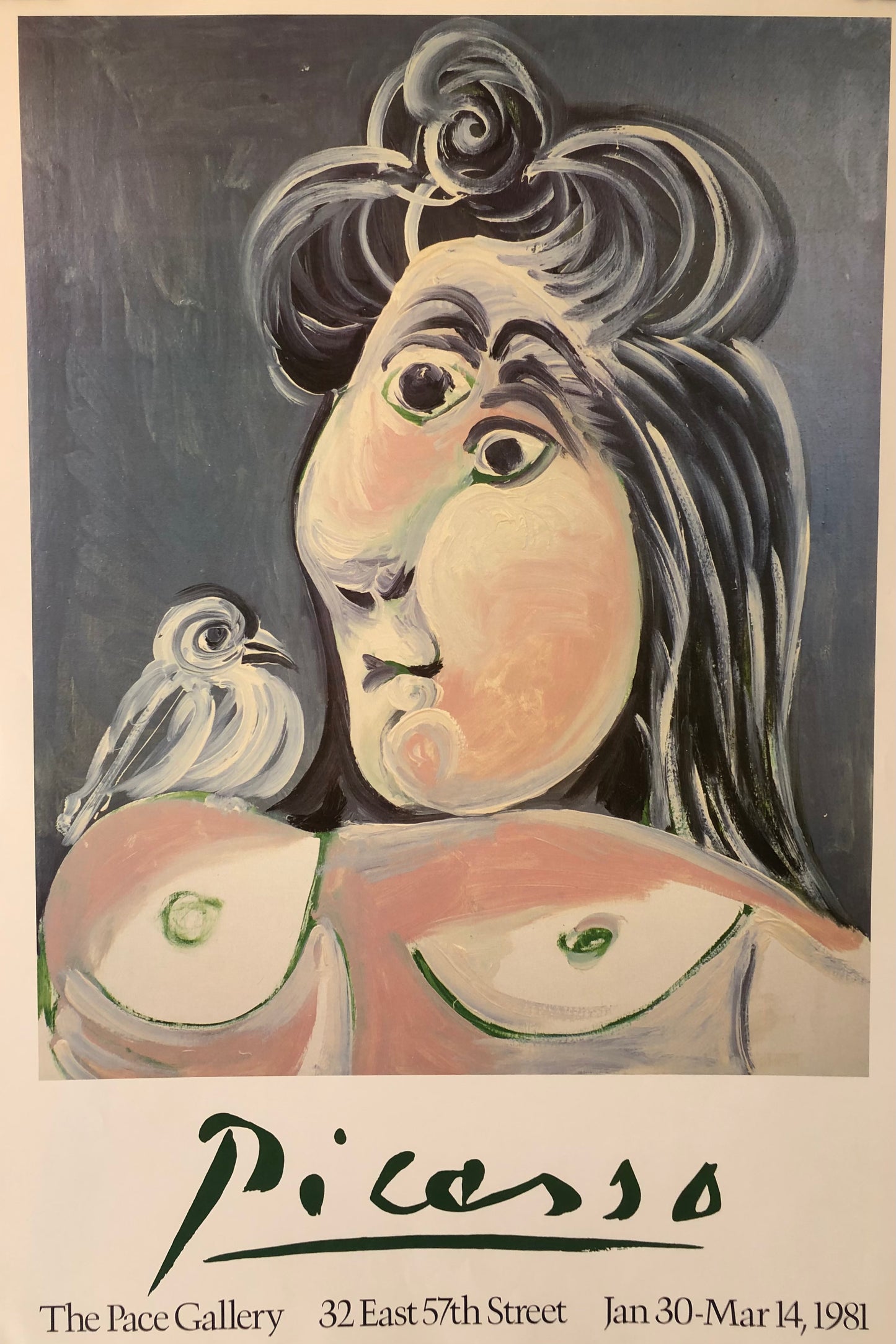Picasso Exhibition Poster, The Pace Gallery