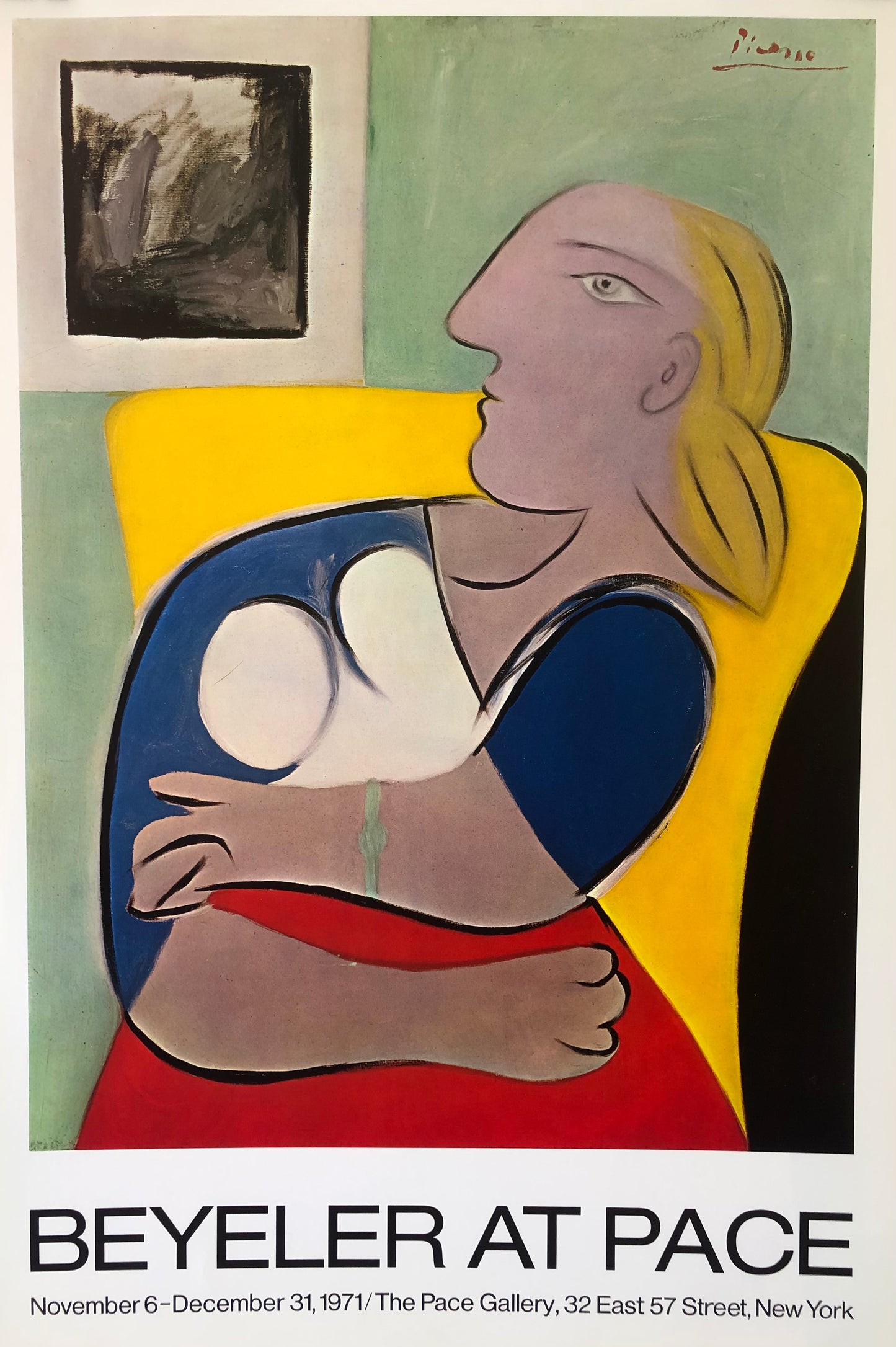 Picasso, 'Beyeler at Pace', The Pace Gallery Exhibition Poster 1971