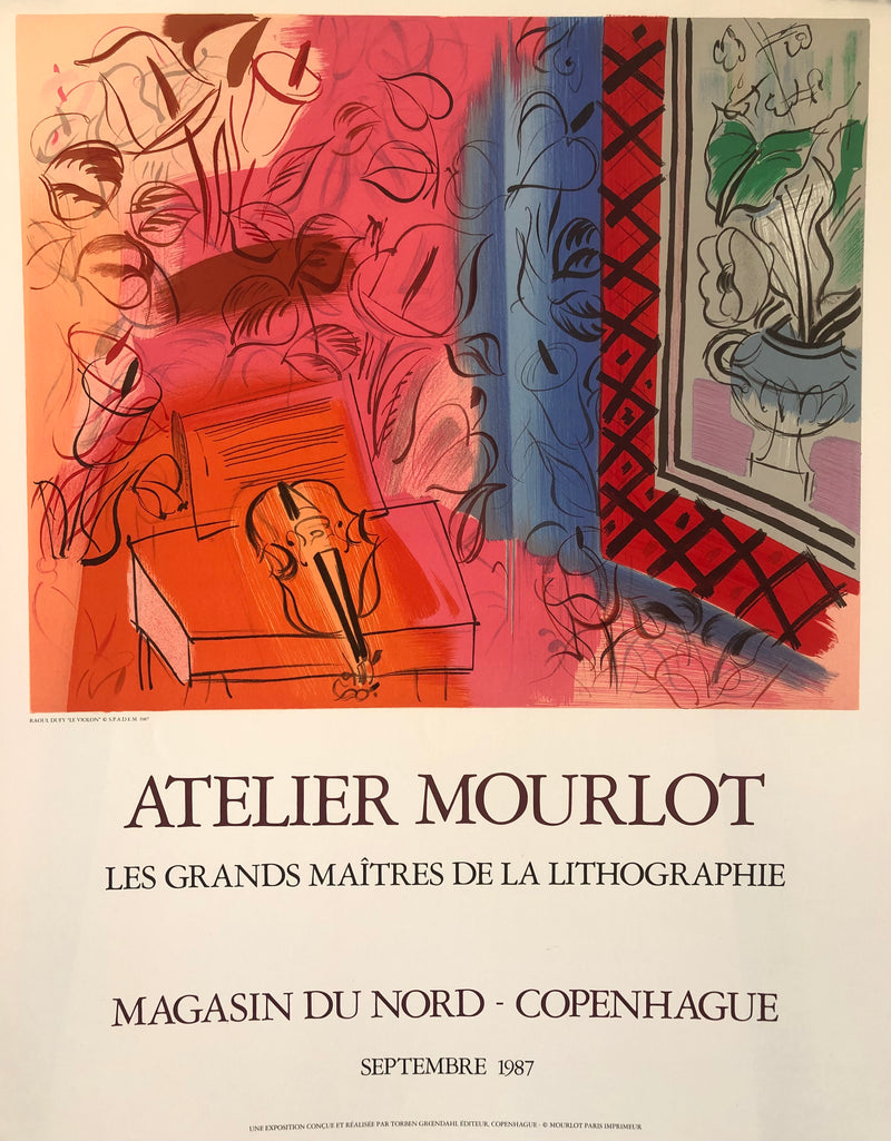 Atelier Mourlot Exhibition Poster