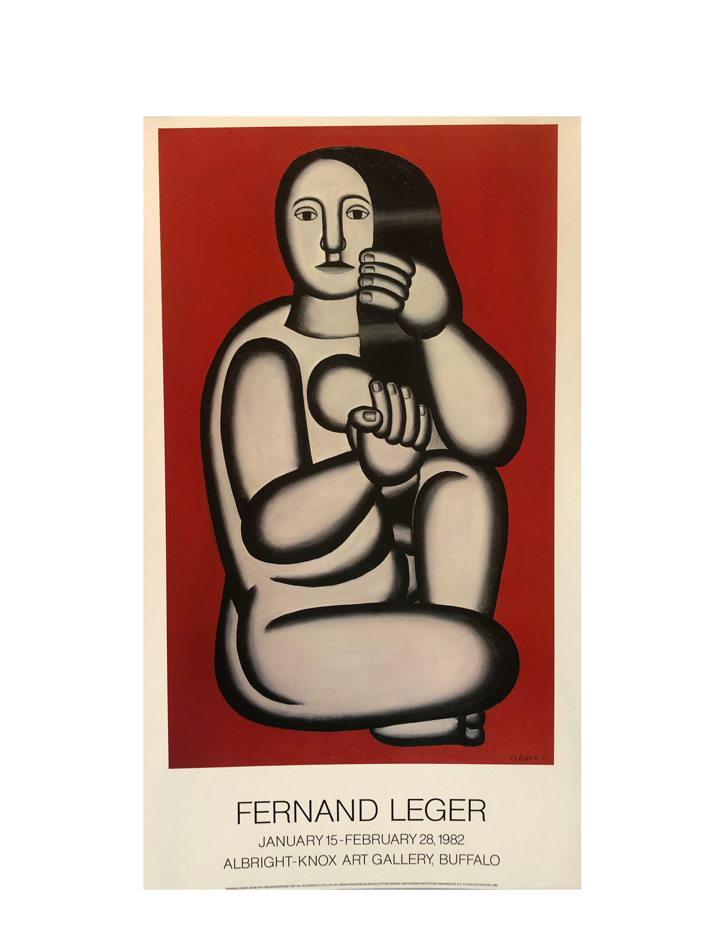Fernand Leger Exhibition Poster