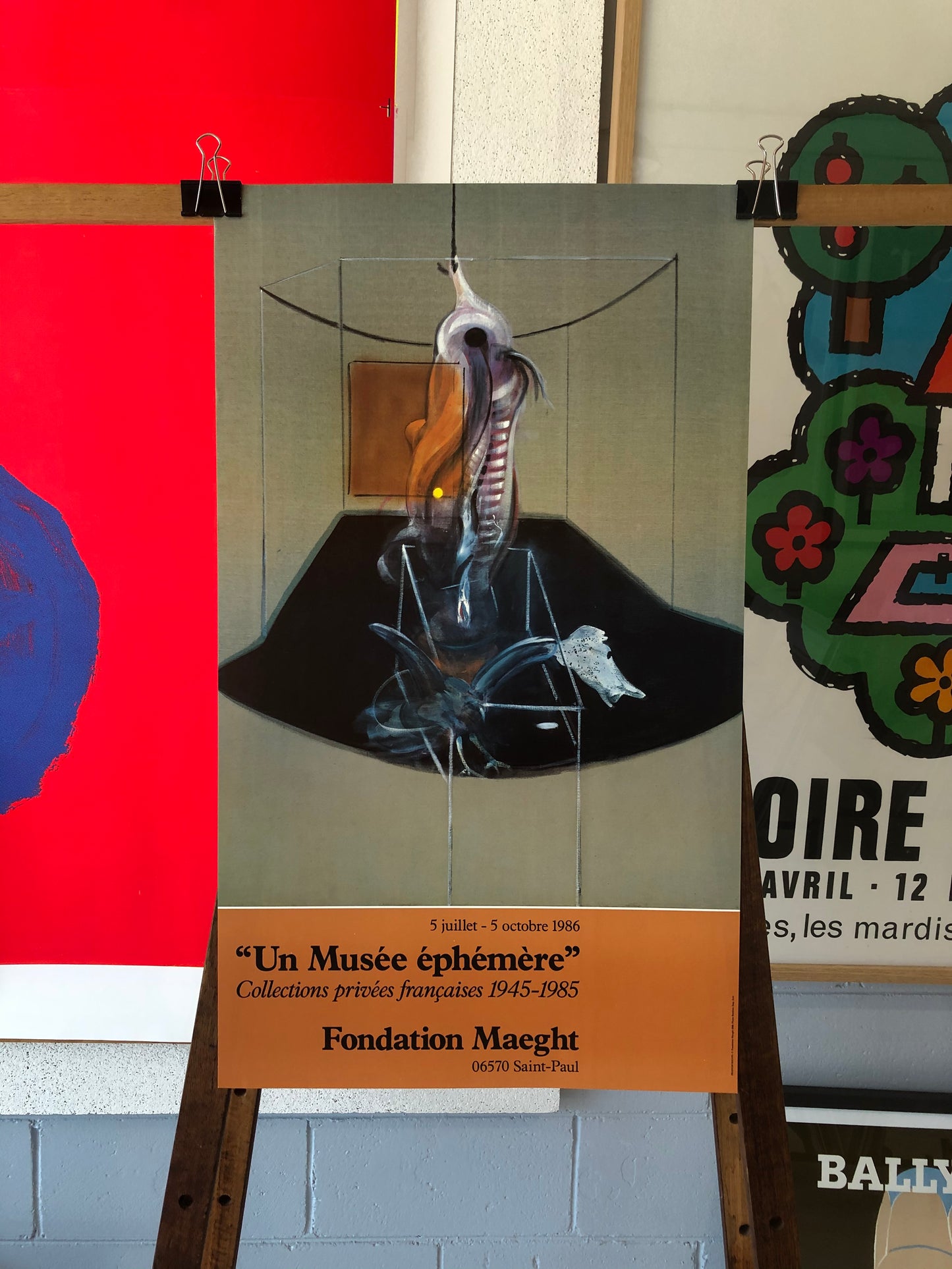 Francis Bacon Exhibition Poster, Galerie Maeght