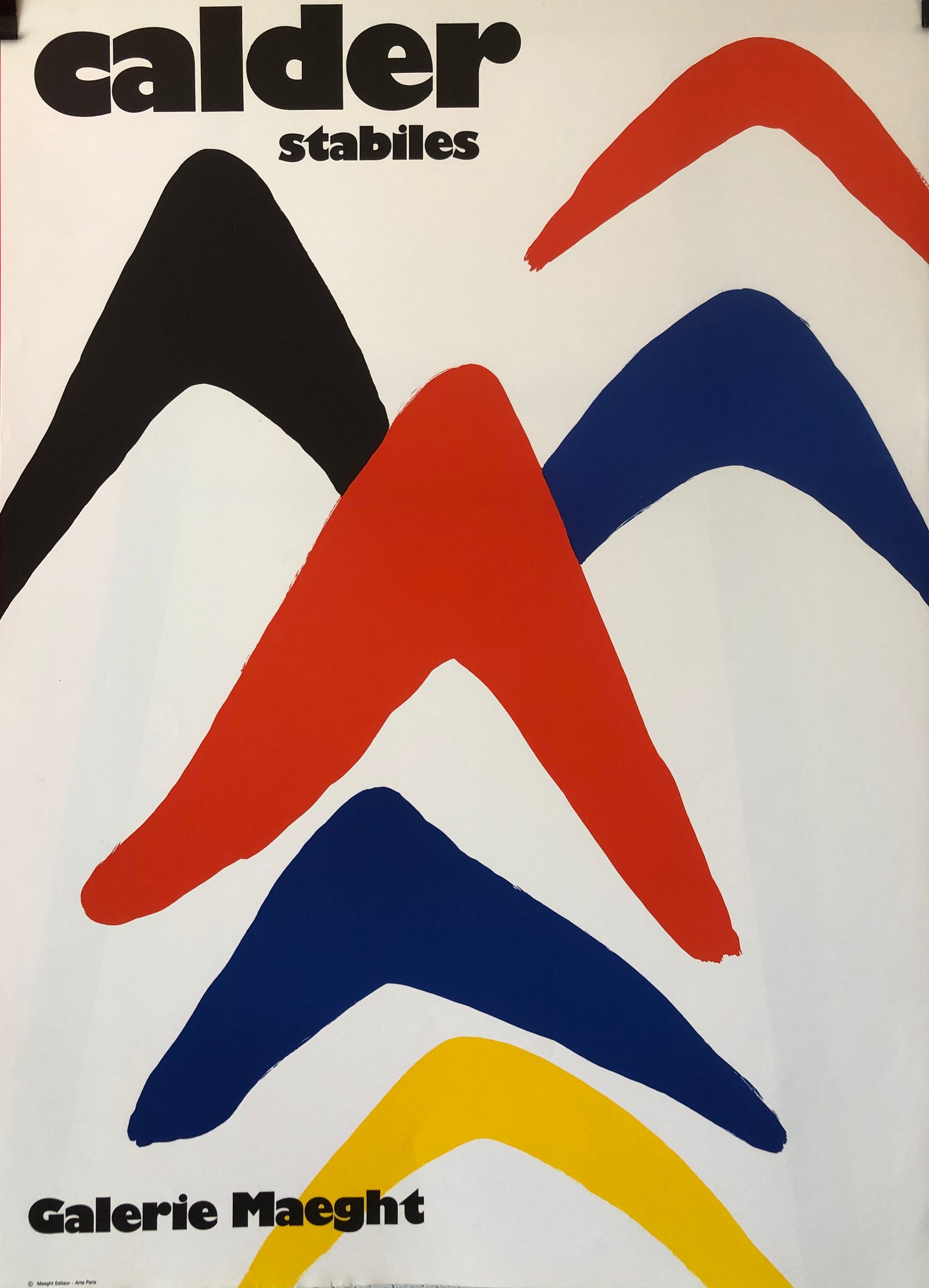 Stabiles Galerie Maeght by Calder (Boomerang)
