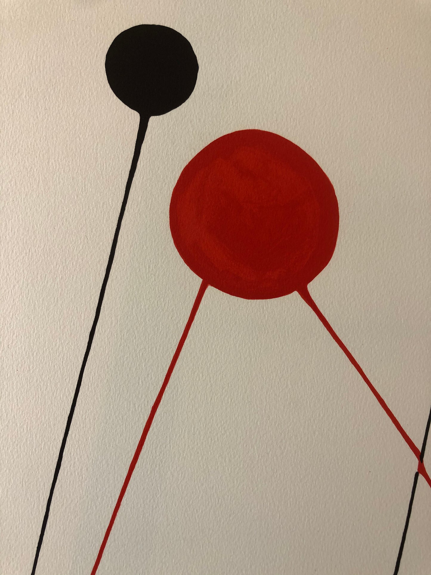 Calder Lithograph, "Balloons"