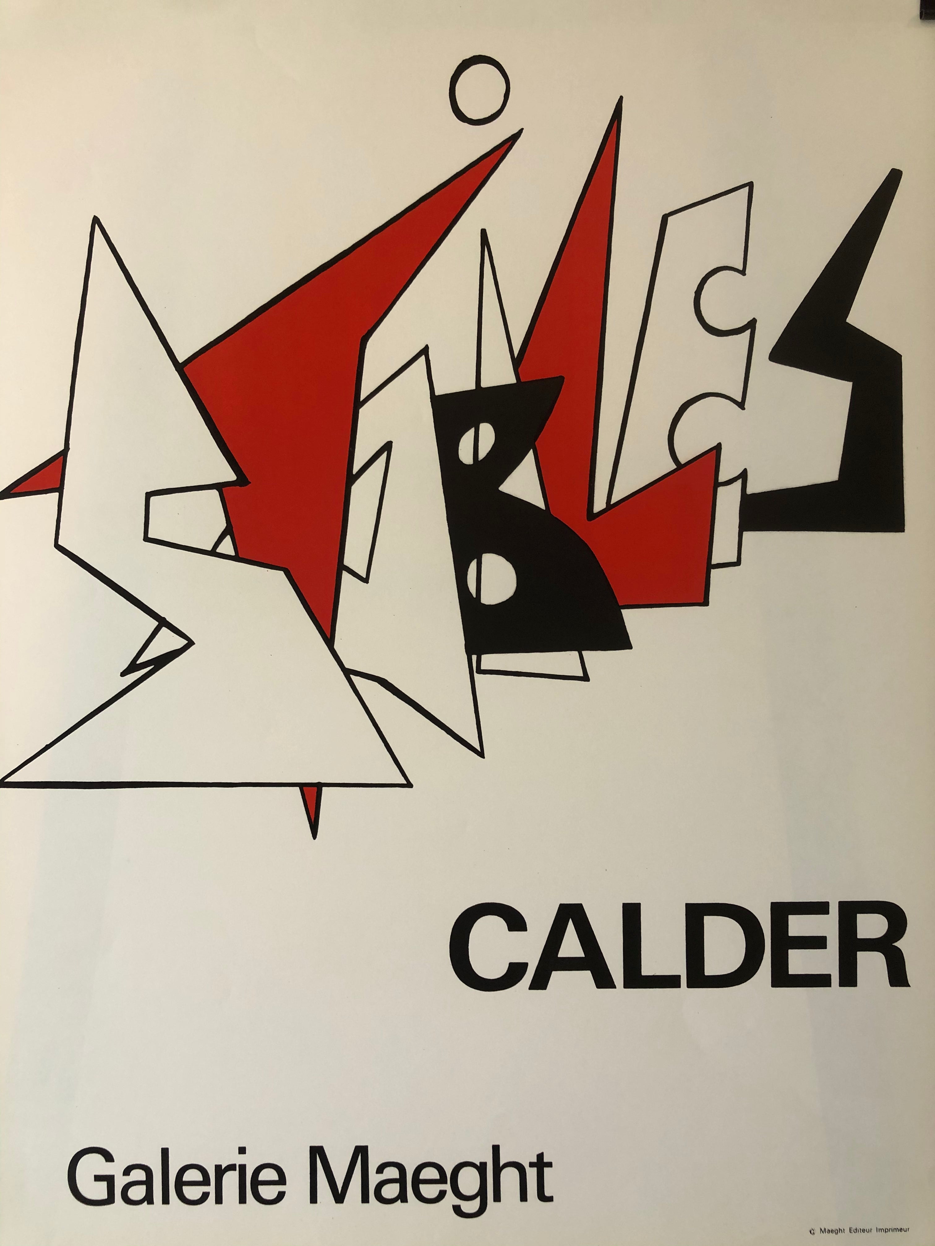 Stabiles Galerie Maeght by Calder (Type) - Vintage Posters