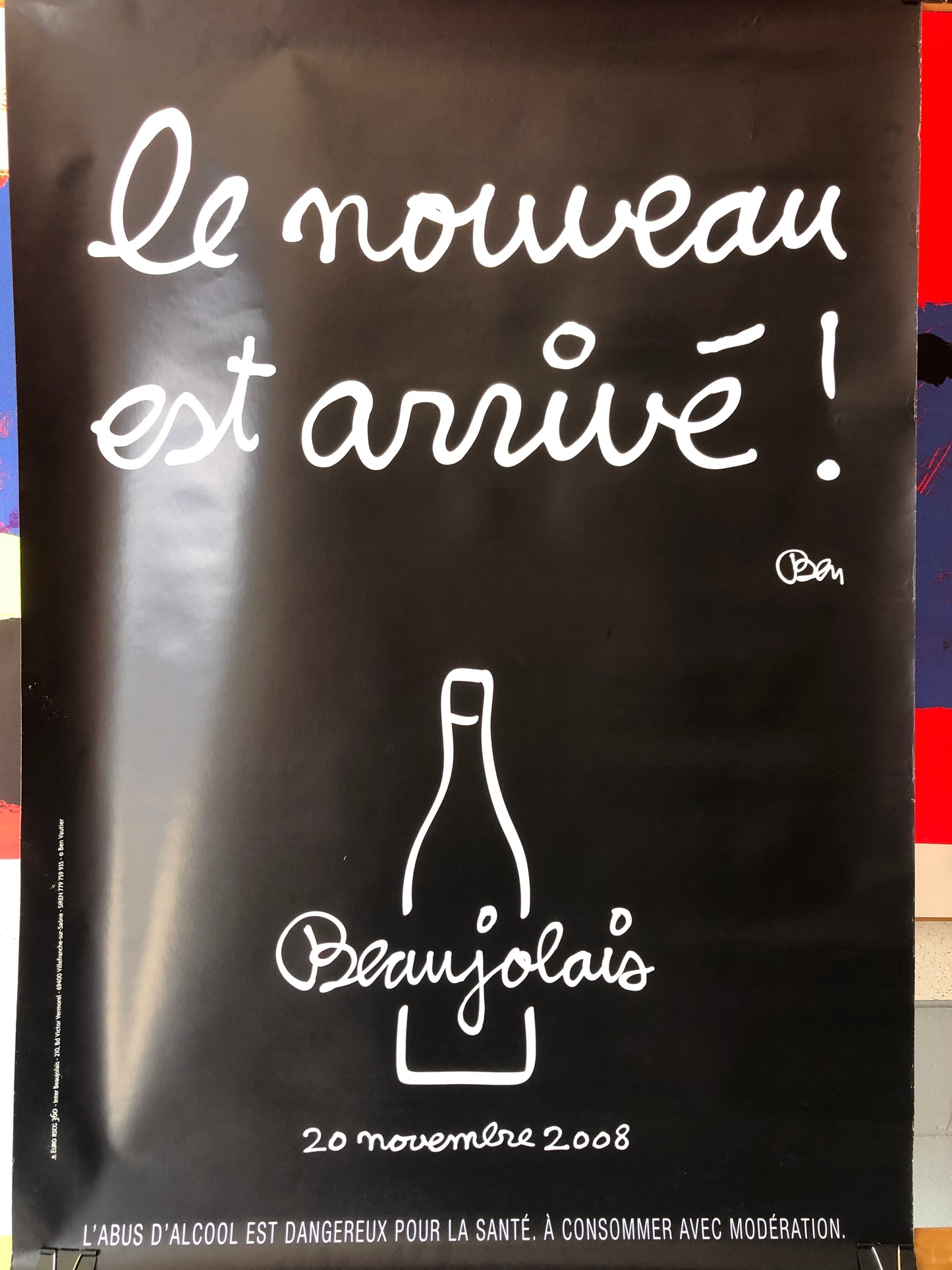 Le Nouveau est Arrive! - Beaujolais Advertisement