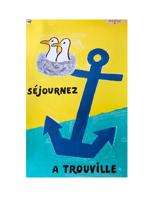 Sejournez A Trouville by Savignac