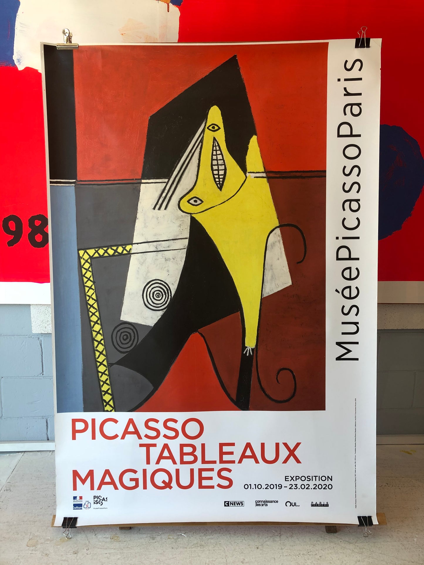 Mussee Picasso Paris Exhibition Poster