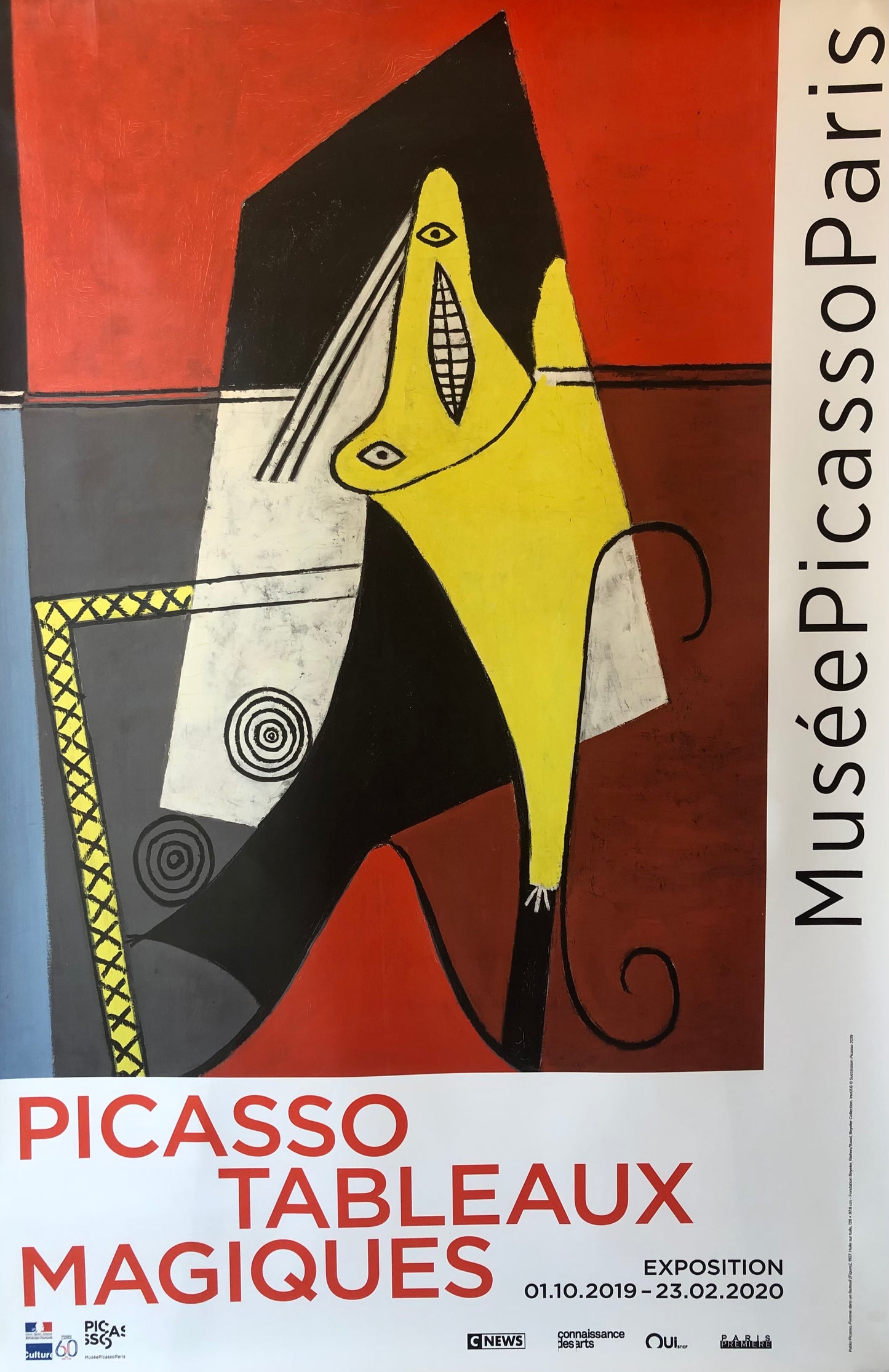 Mussee Picasso Paris Exhibition Poster
