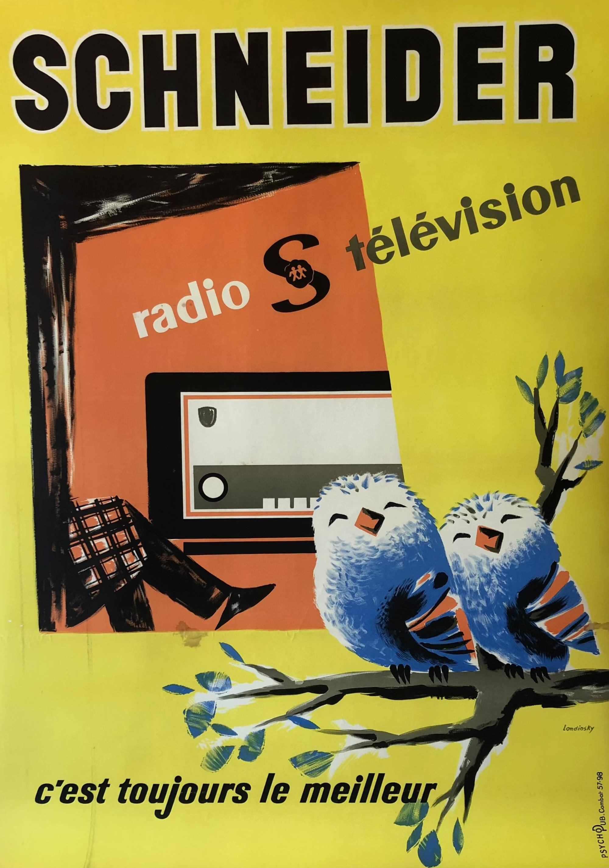 Schneider Radio and Television by Londinsky