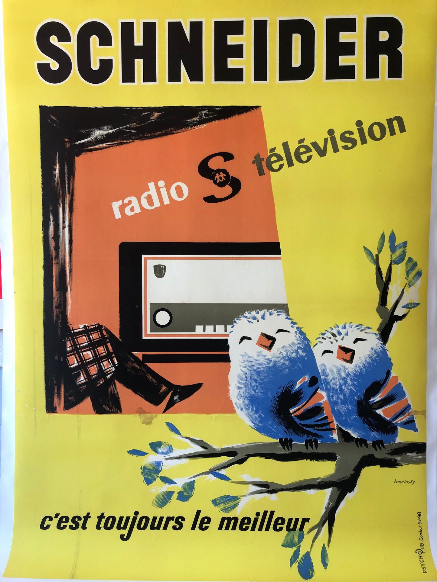 Schneider Radio and Television by Londinsky